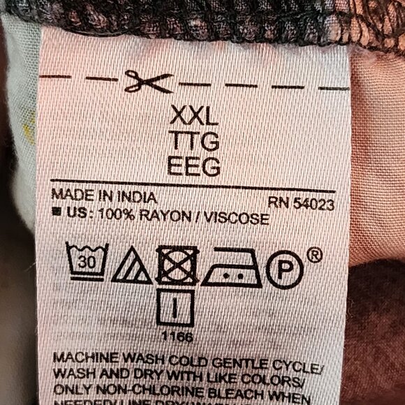 Old Navy Floral Print 3/4 Flutter Sleeve Shift Dress - Picture 7 of 7